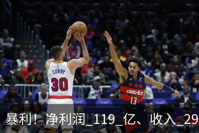 暴利!净利润 119 亿、收入 292 亿